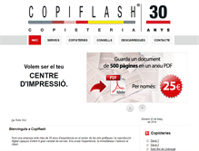 Tablet Screenshot of copiflash.com